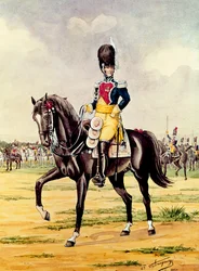 Anne Savary, Duke of Rovigo, Reviewing the Gendarmerie Troops in 1801, 1932